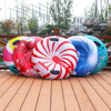 Inflatable Snow Sledding Tube with Dual Handles