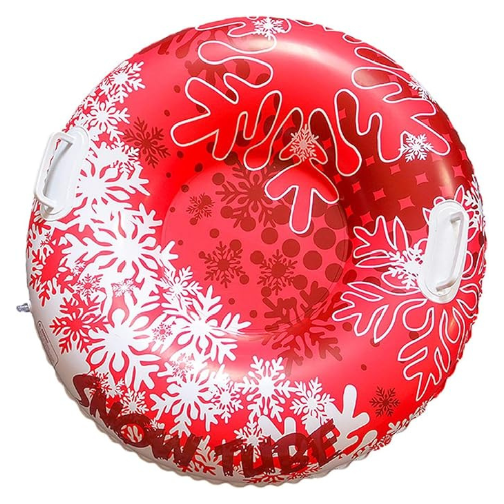Inflatable Snow Sledding Tube with Dual Handles