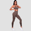 Women's Sports Bra & High-Waist Workout Leggings Set