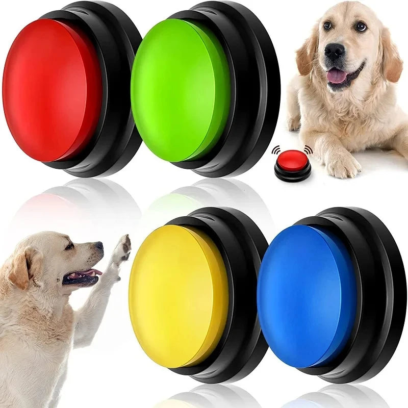 Dog Communication Buttons – 30-Second Recording Talking Buttons for Training