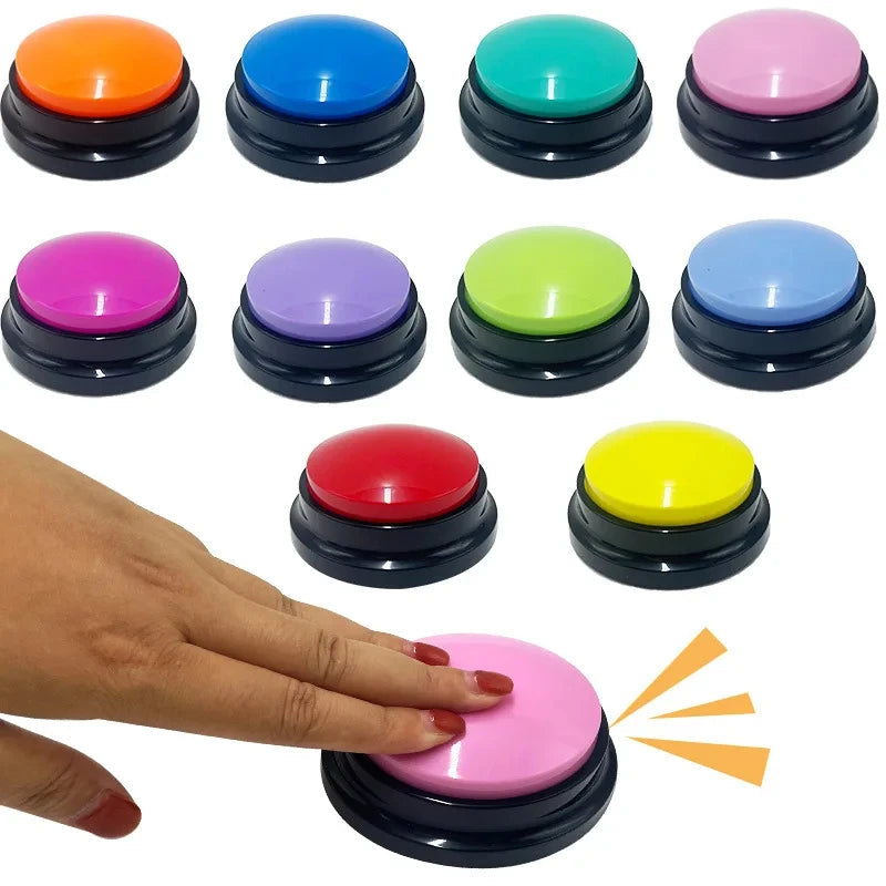 Dog Communication Buttons – 30-Second Recording Talking Buttons for Training