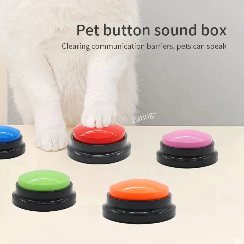 Dog Communication Buttons – 30-Second Recording Talking Buttons for Training