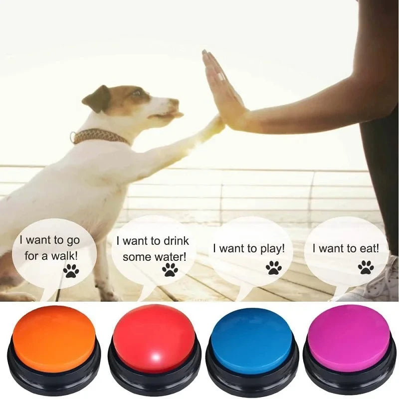 Dog Communication Buttons – 30-Second Recording Talking Buttons for Training