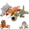 Indestructible Dog Chew Toy for Aggressive Chewers – Durable Plush Squeak Toy