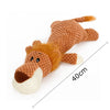 Indestructible Dog Chew Toy for Aggressive Chewers – Durable Plush Squeak Toy